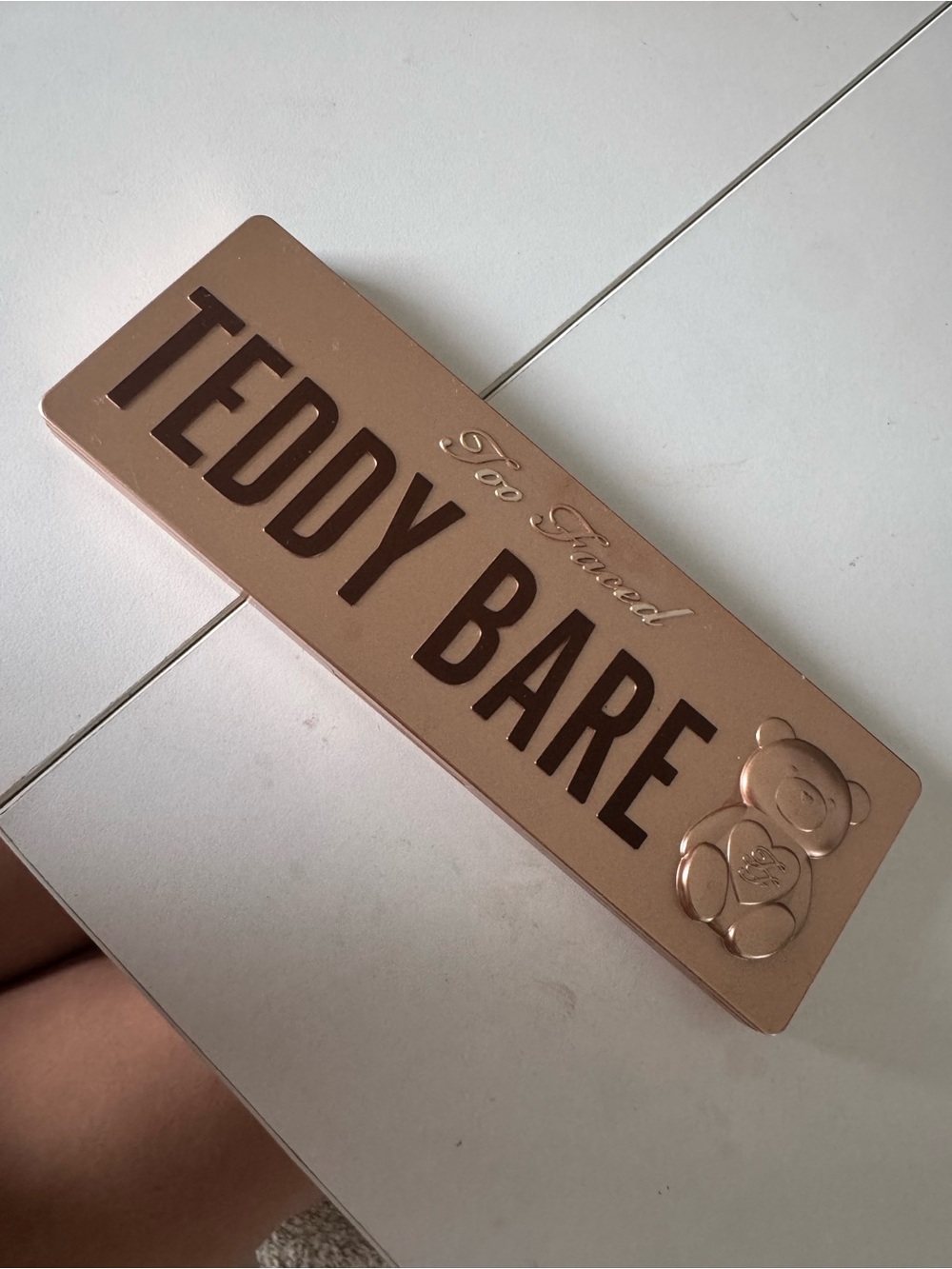 Too Faced Teddy Bare Eyeshadow Palette - Rose Gold Metallic